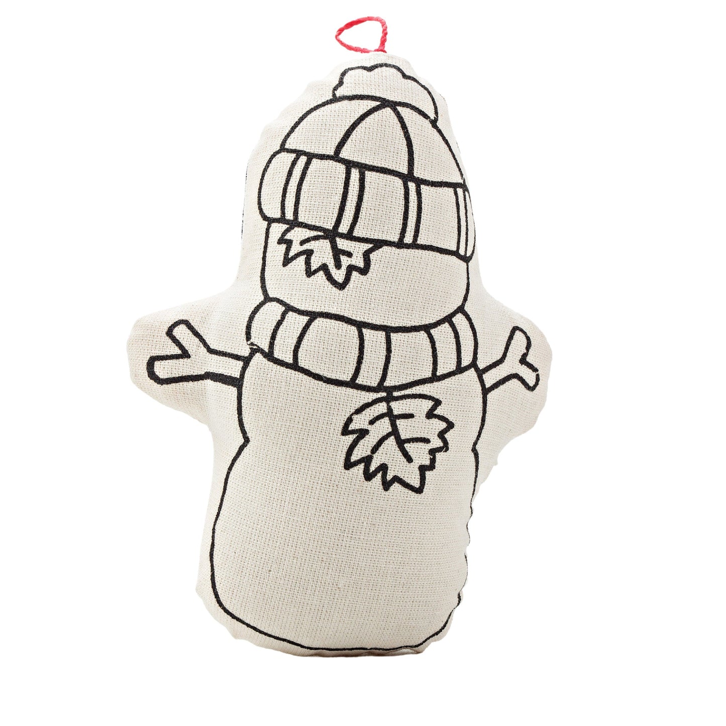 Kiboo Kids - Christmas Ornaments Duo - Gingerbread Man and Snowman Coloring Set
