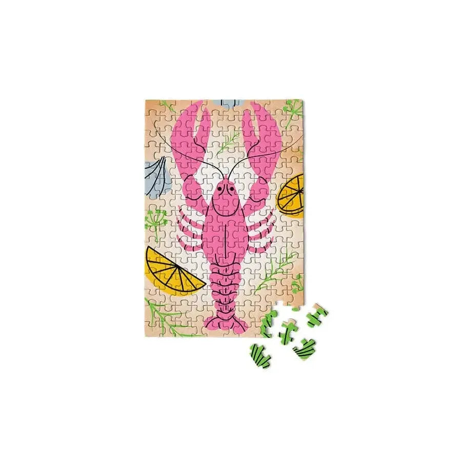 New England Lobstah 150 Piece Mini Jigsaw Puzzle Micro Puzzles