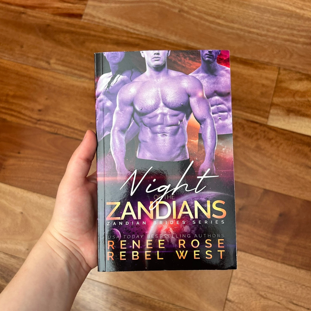Zandian Brides Book 1: Night of the Zandians - Signed Paperback