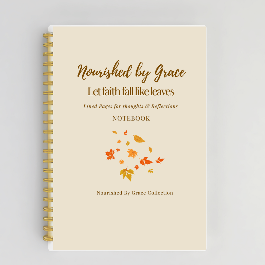 Let Faith Fall Like Leaves – Inspirational Fall Notebook