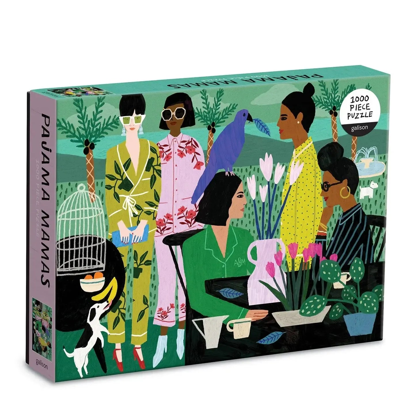 Pajama Mamas 1000 Piece Jigsaw Puzzle Galison