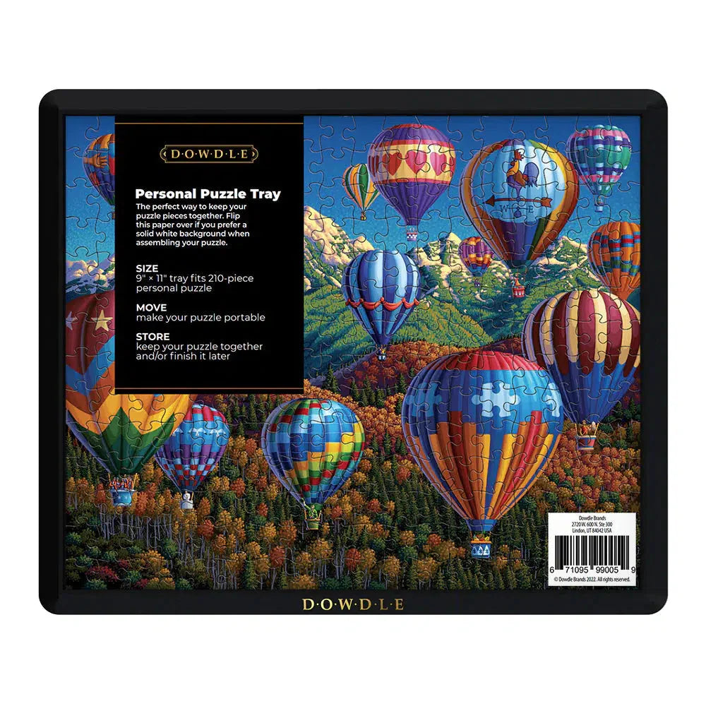 Personal Puzzle Tray: 9" x 11" for 210 Piece Dowdle & Boardwalk Puzzles