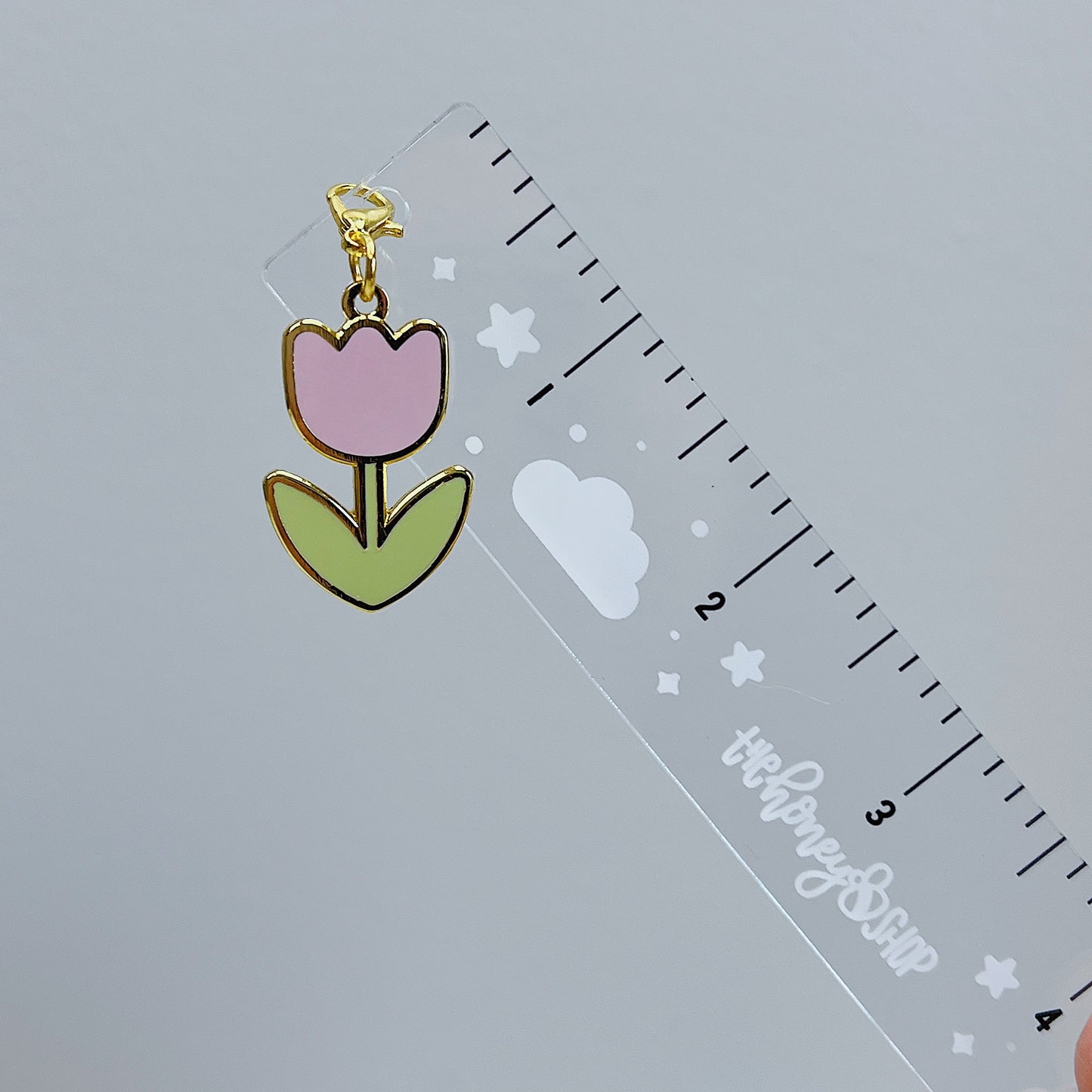 6" Inch Printed Clear Acrylic Ruler