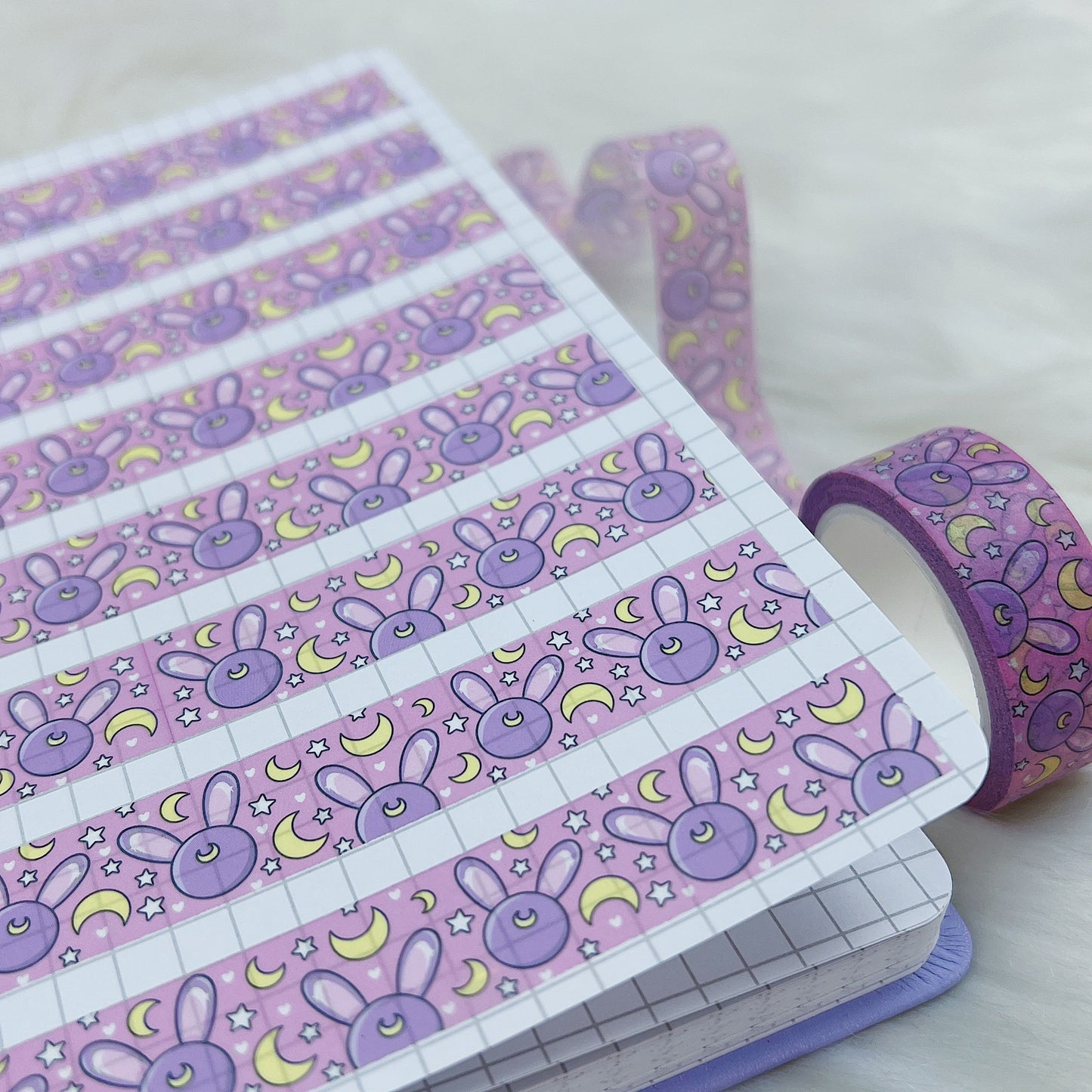 Moon Prism Bunnies Washi Tape | 15M