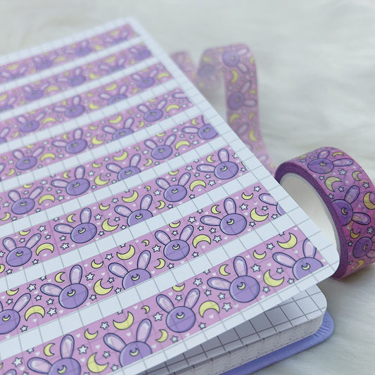 Moon Prism Bunnies Washi Tape | 15M