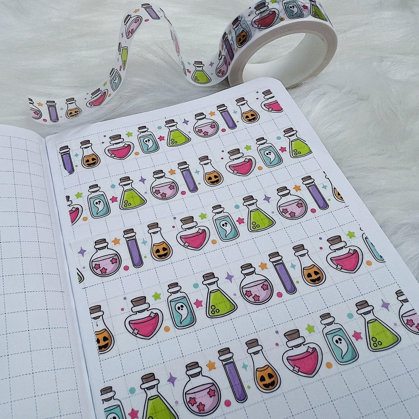 Potion Bottles Washi Tape | 15MM
