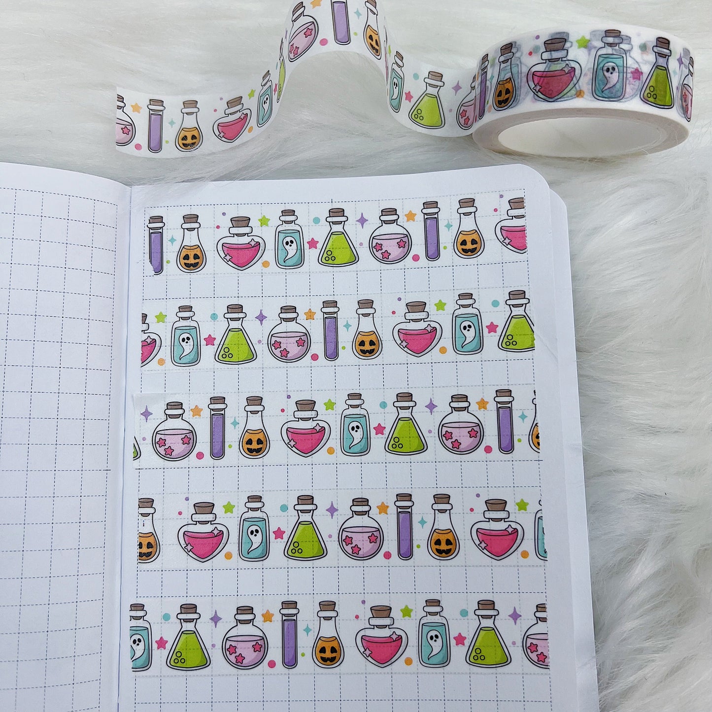 Potion Bottles Washi Tape | 15MM