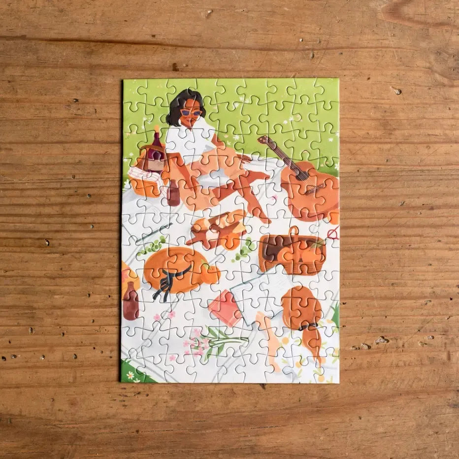 Picnic 99 Piece Mini Jigsaw Puzzle Trevell
