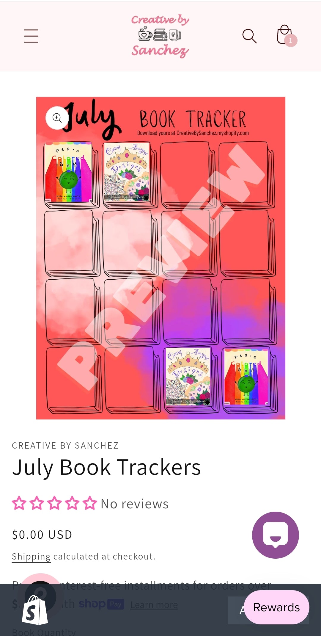 All Book Trackers - 4, 9, 16, 25 Books, January - December - Creative By Sanchez