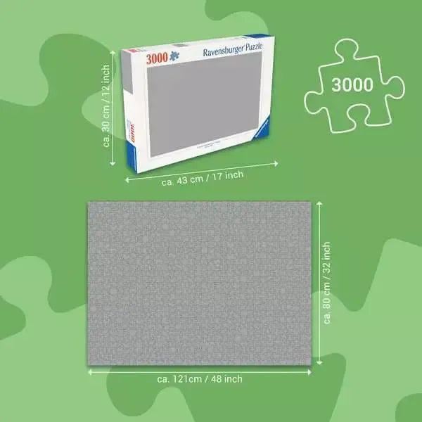 Puzzles on Puzzles 3000 Piece Jigsaw Puzzle Ravensburger