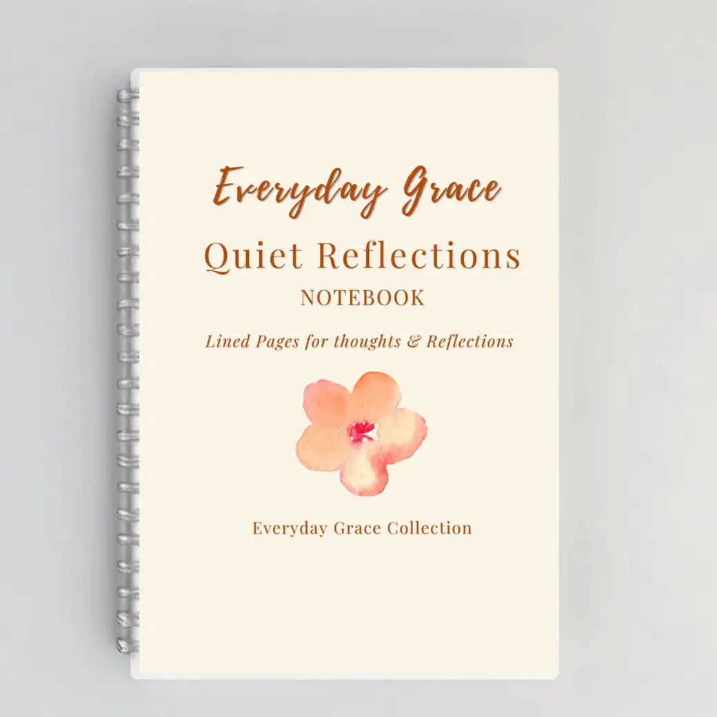Quiet Reflections – Faith-Filled Inspirational Notebook for Christian Women | Scripture-Inspired Luxury Journal for Prayer, Reflection & Intentional Living