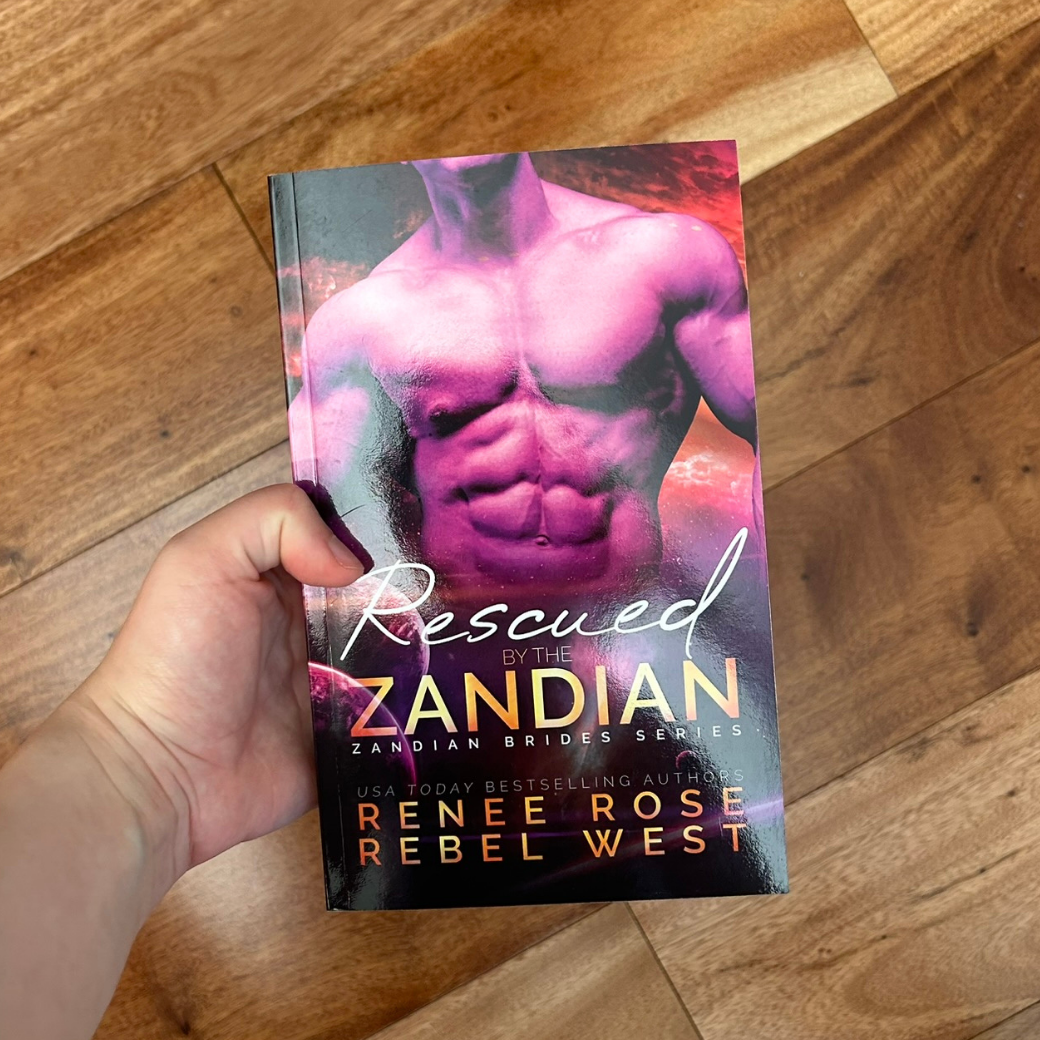 Zandian Brides Book 8: Rescued by the Zandian - Signed Paperback