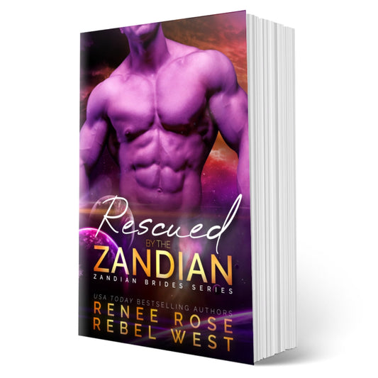 Zandian Brides Book 8: Rescued by the Zandian - Paperback