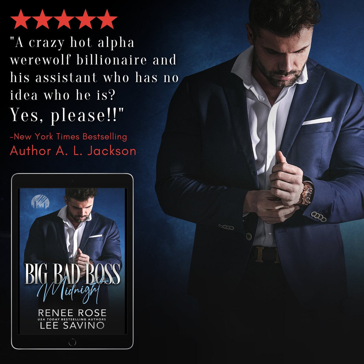 Werewolves of Wall Street 1: Big Bad Boss - Midnight - Signed