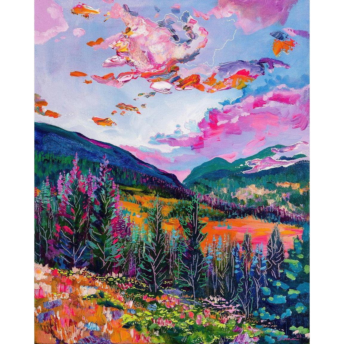 Rocky Mountain Twilight 1000 Piece Jigsaw Puzzle Springbok