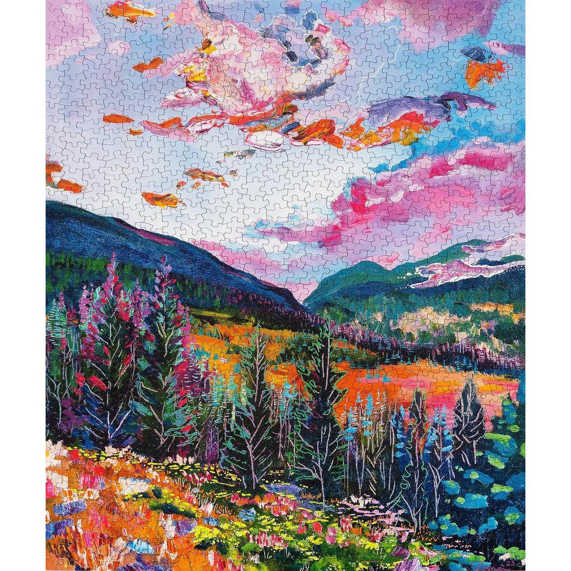 Rocky Mountain Twilight 1000 Piece Jigsaw Puzzle Springbok