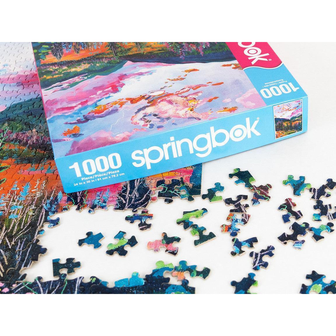 Rocky Mountain Twilight 1000 Piece Jigsaw Puzzle Springbok