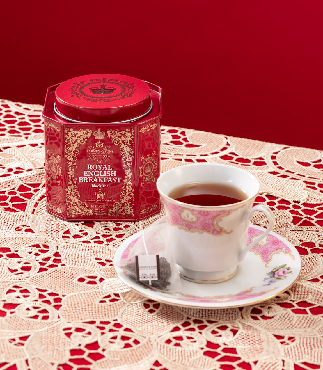 Royal English Breakfast, HRP Lata de 30 sobres