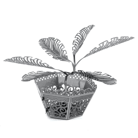Sago Palm Tree 3D Steel Model Kit Metal Earth