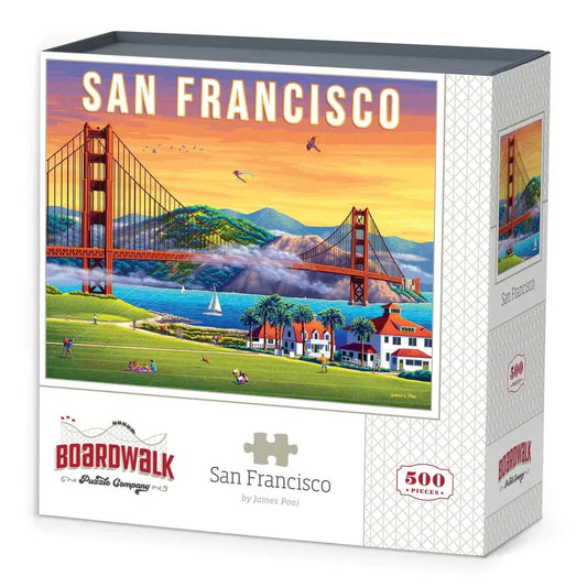 San Francisco 500 Piece Jigsaw Puzzle Boardwalk