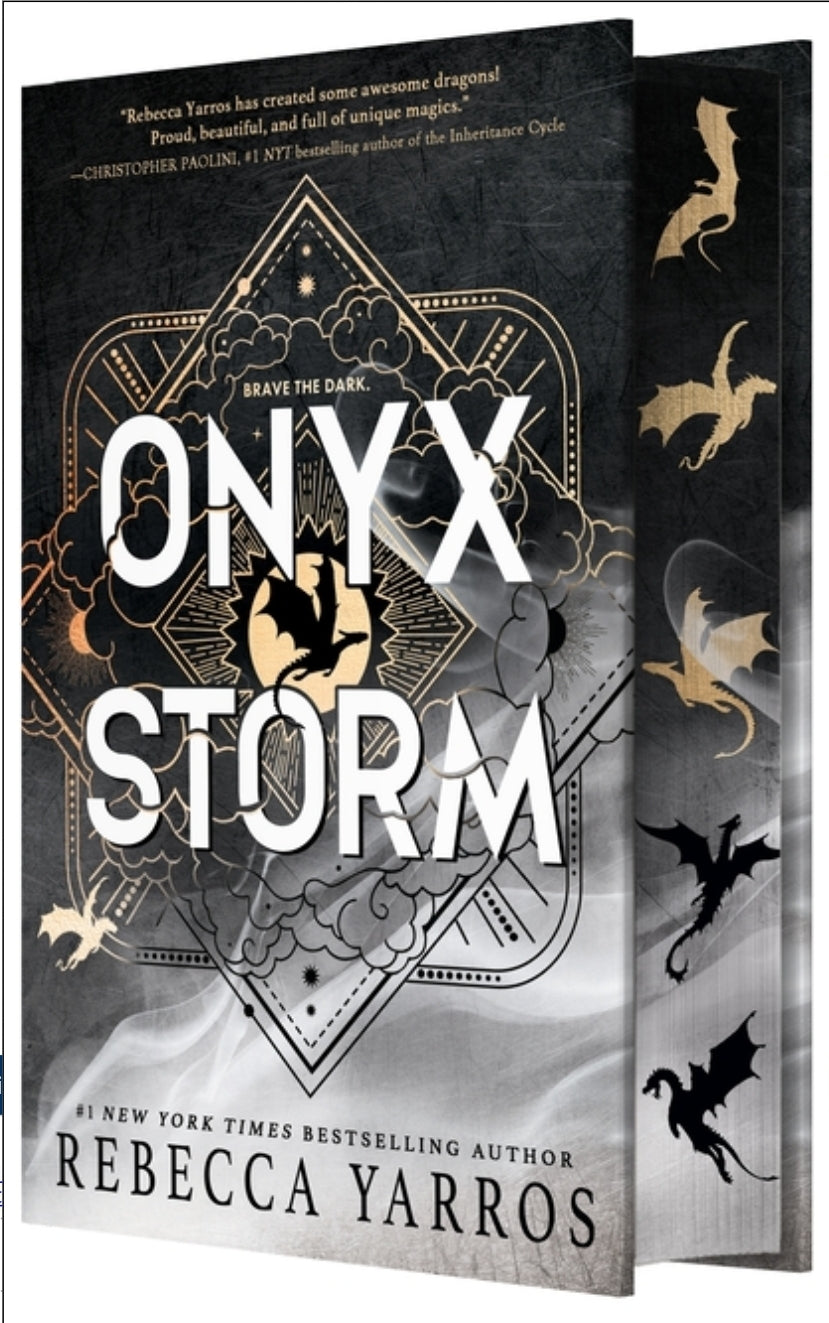 Onyx Storm (Deluxe Limited Edition & Standard) (Empyrean #3) - Creative By Sanchez