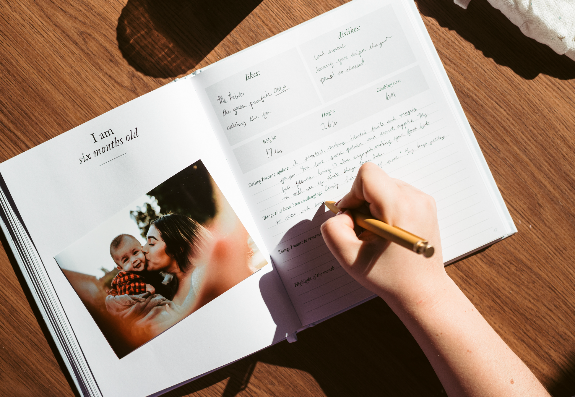 Baby’s First Year Memory Book Baby Gift Sets