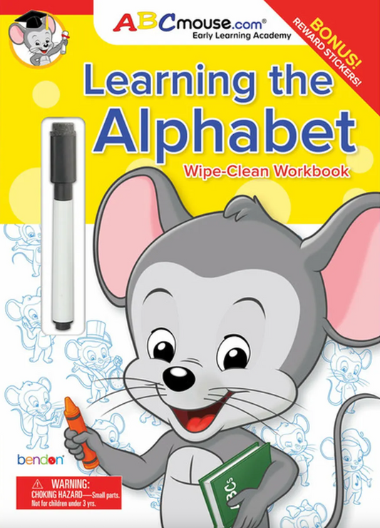 ABCmouse Learning the Alphabet Wipe-Clean Workbook