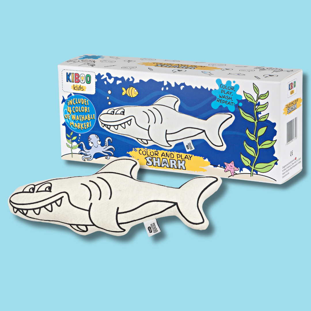 Interactive Shark for Color & Play - Dive Into Creative Fun!
