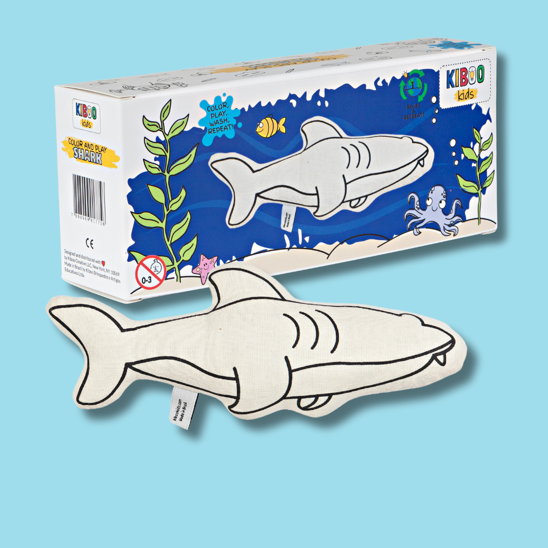 Interactive Shark for Color & Play - Dive Into Creative Fun!