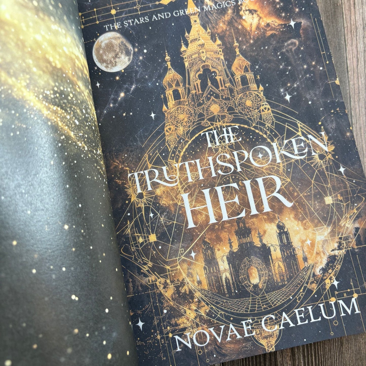 SIGNED Special Edition Hardcover - The Truthspoken Heir: The Stars and Green Magics Book 1