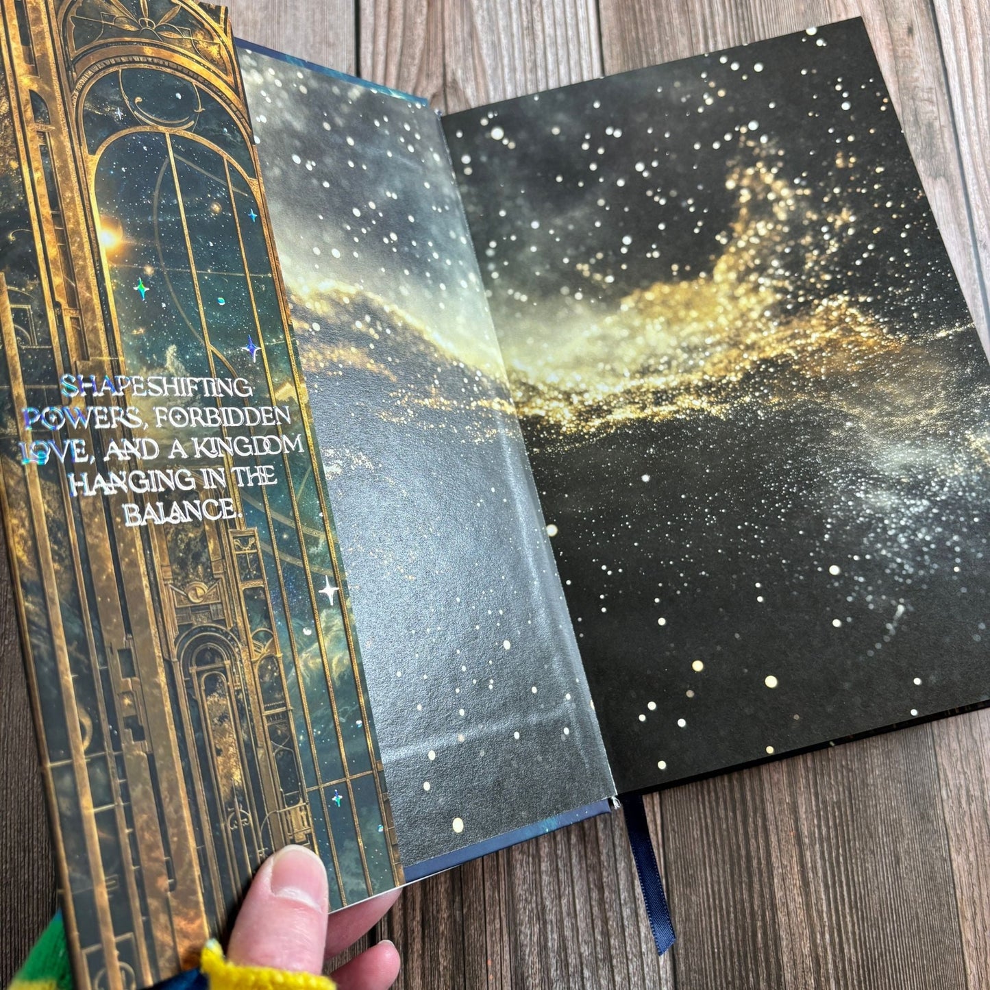 SIGNED Special Edition Hardcover - The Truthspoken Heir: The Stars and Green Magics Book 1