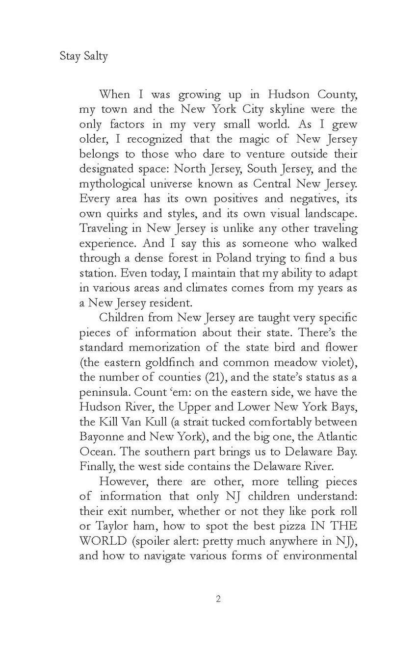 Stay Salty: Life in the Garden State