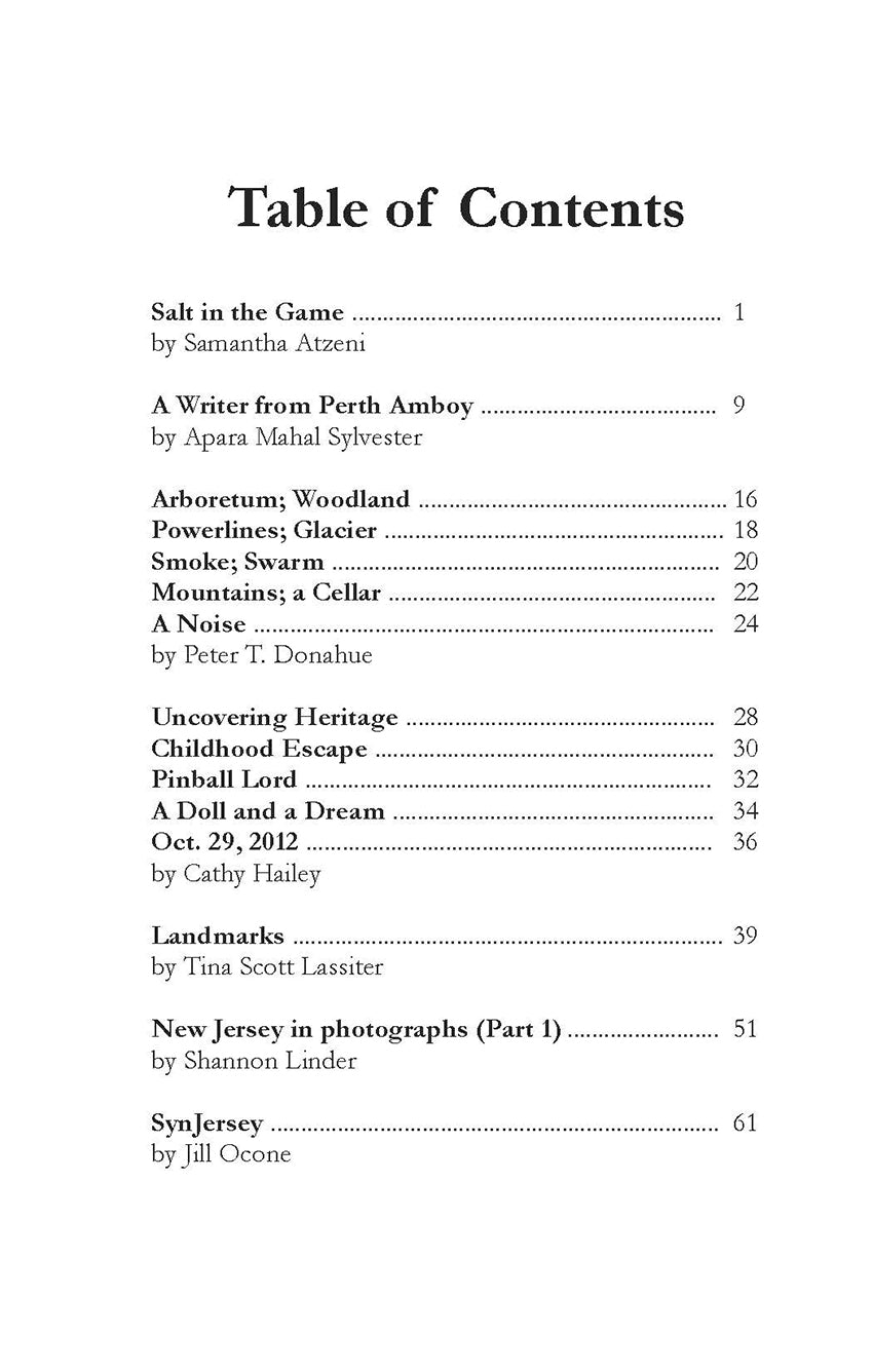 Stay Salty: Life in the Garden State