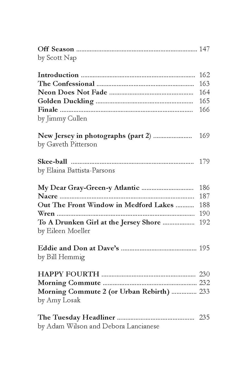 Stay Salty: Life in the Garden State