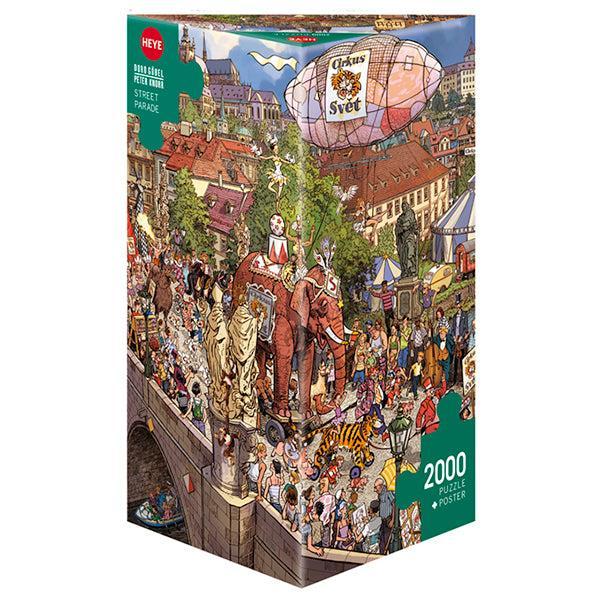Street Parade Circus 2000 Piece Jigsaw Puzzle Heye