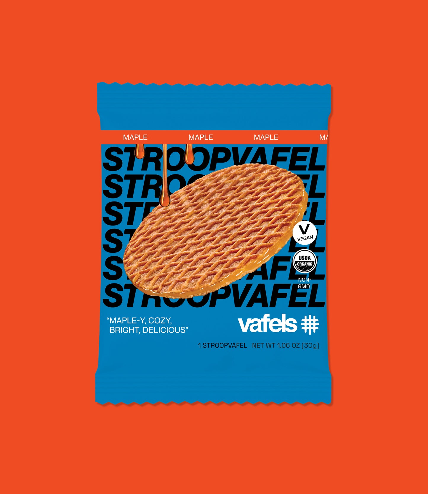 Maple Stroopvafels - Box of 12 - New Blue Packaging!!