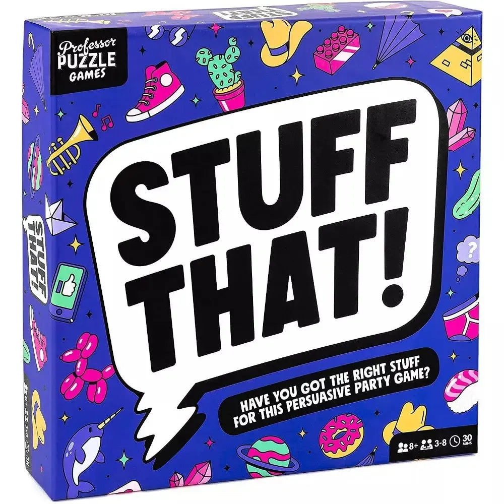 Stuff That! - Persuasive Party Game - Professor Puzzle