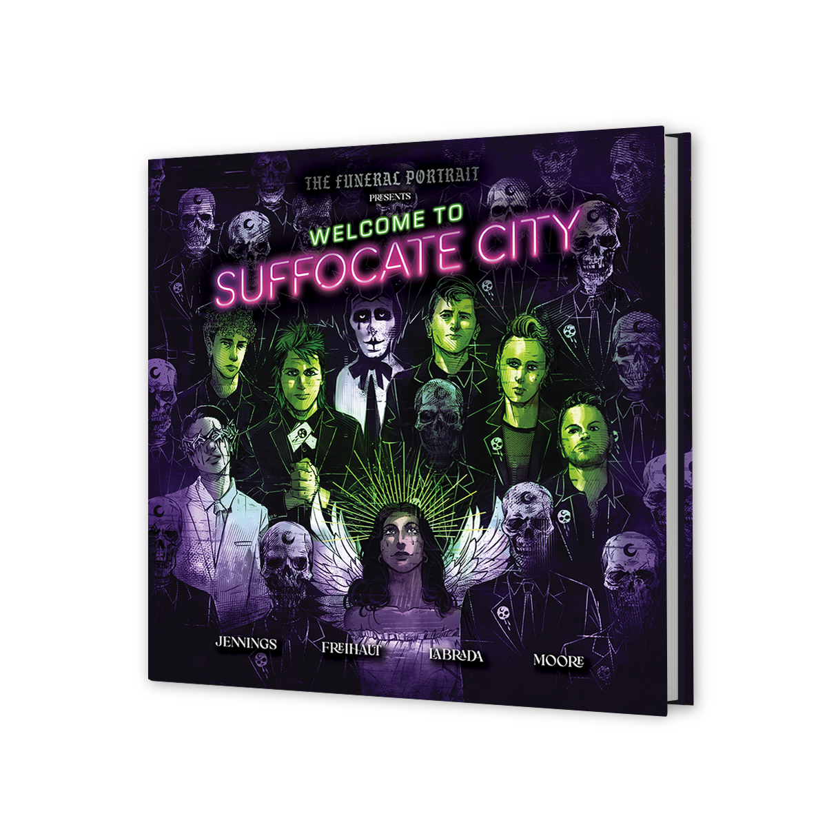 El retrato funerario: Bienvenidos a Ciudad Sofocante - Novela gráfica (Edición estándar)