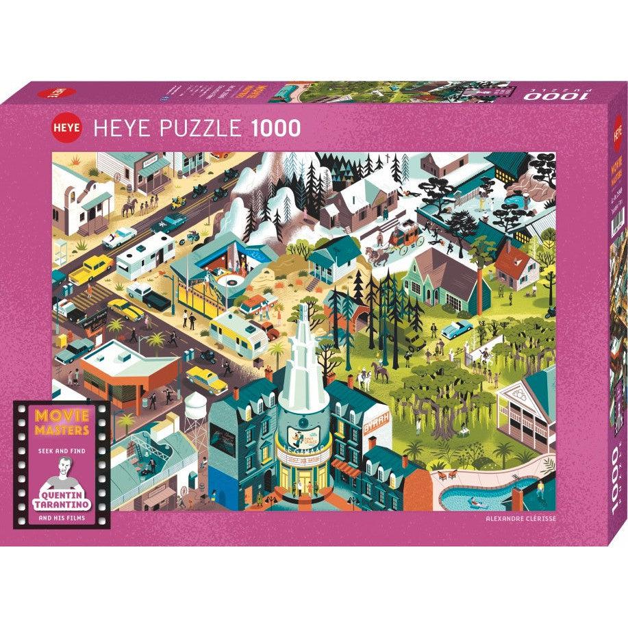Tarantino Films Movie Masters 1000 Piece Jigsaw Puzzle Heye
