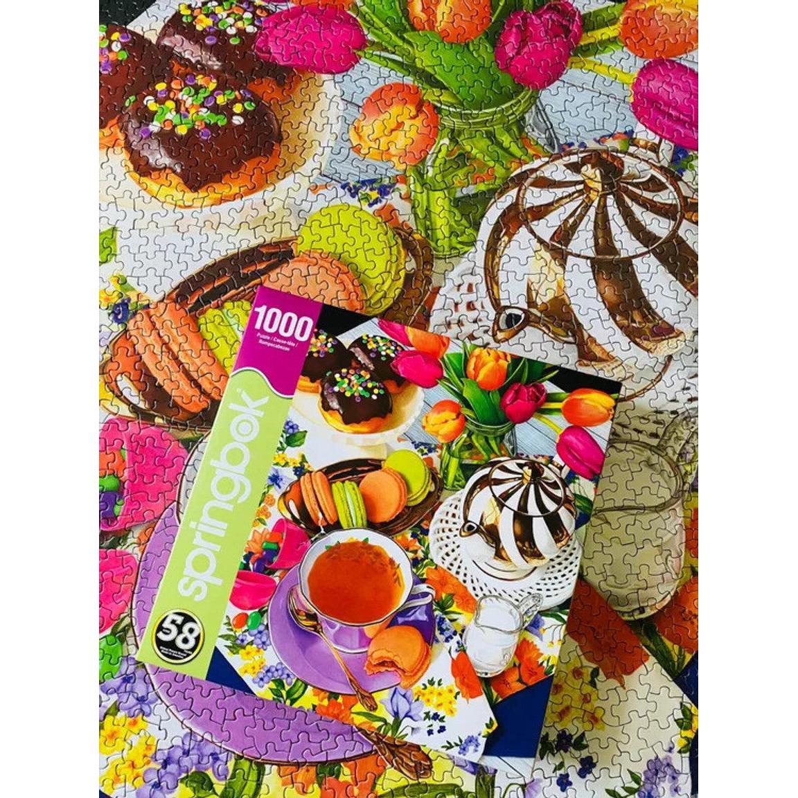 Teatime 1000 Piece Jigsaw Puzzle Springbok