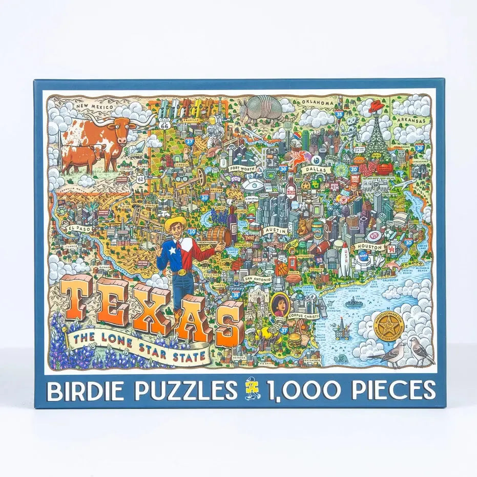 Texas 1000 Piece Jigsaw Puzzle Birdie