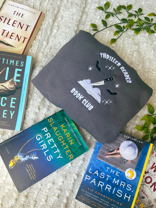 Thriller Reader Book Club Sweatshirt