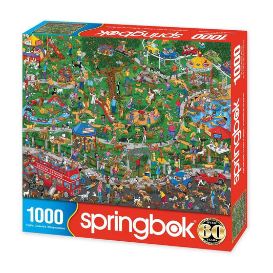 The Dog Park 1000 Piece Jigsaw Puzzle Springbok