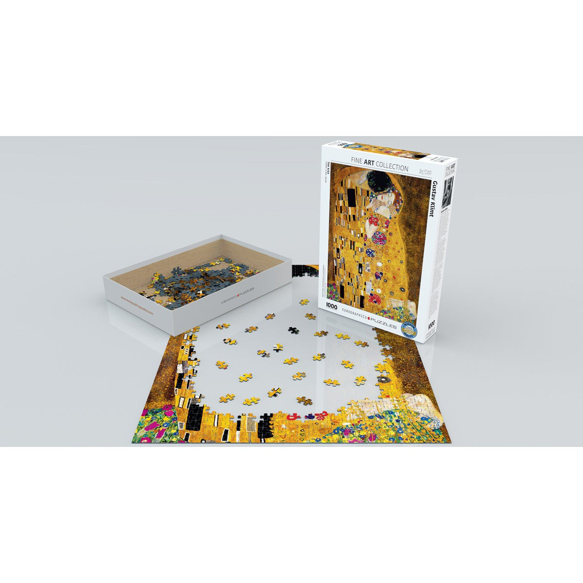 The Kiss 1000 Piece Jigsaw Puzzle Eurographics