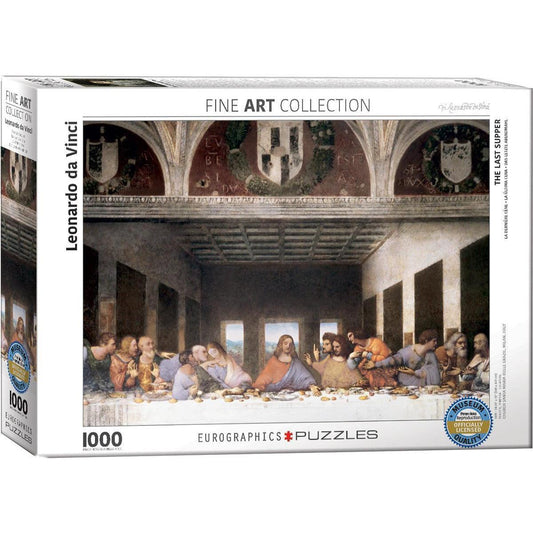 The Last Supper by Leonardo da Vinci 1000 Piece Jigsaw Puzzle Eurographics