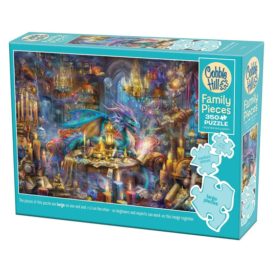 The Library Keeper 350 Piece Family Jigsaw Puzzle Cobble Hill