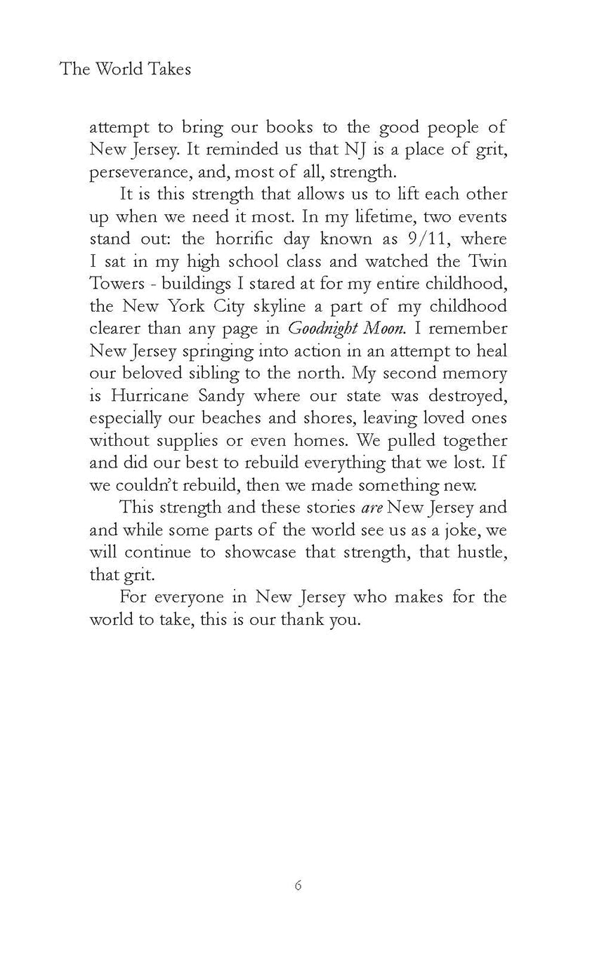 The World Takes: Life in the Garden State