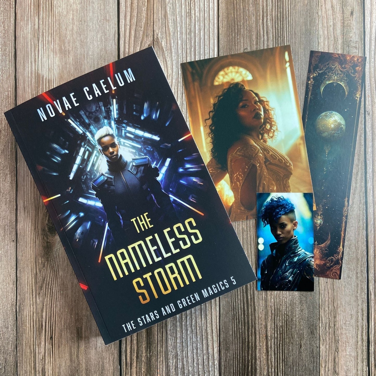 SIGNED The Nameless Storm: The Stars and Green Magics Book 5 (Paperback)