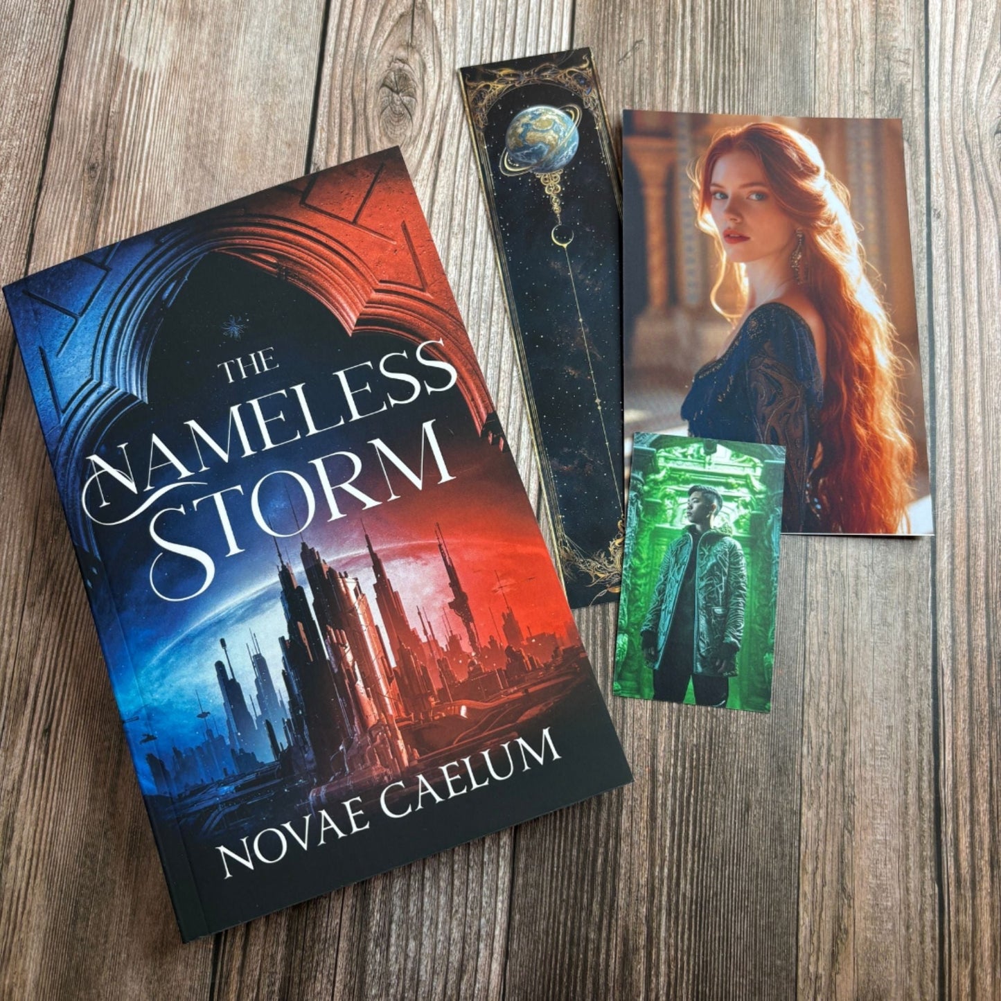 SIGNED The Nameless Storm: The Stars and Green Magics Book 5 (Paperback)