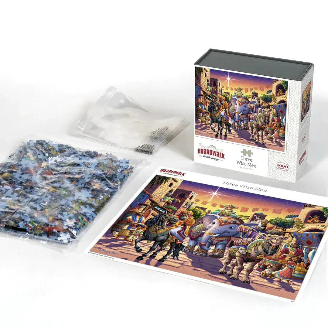 Three Wise Men 1000 Piece Jigsaw Puzzle Boardwalk